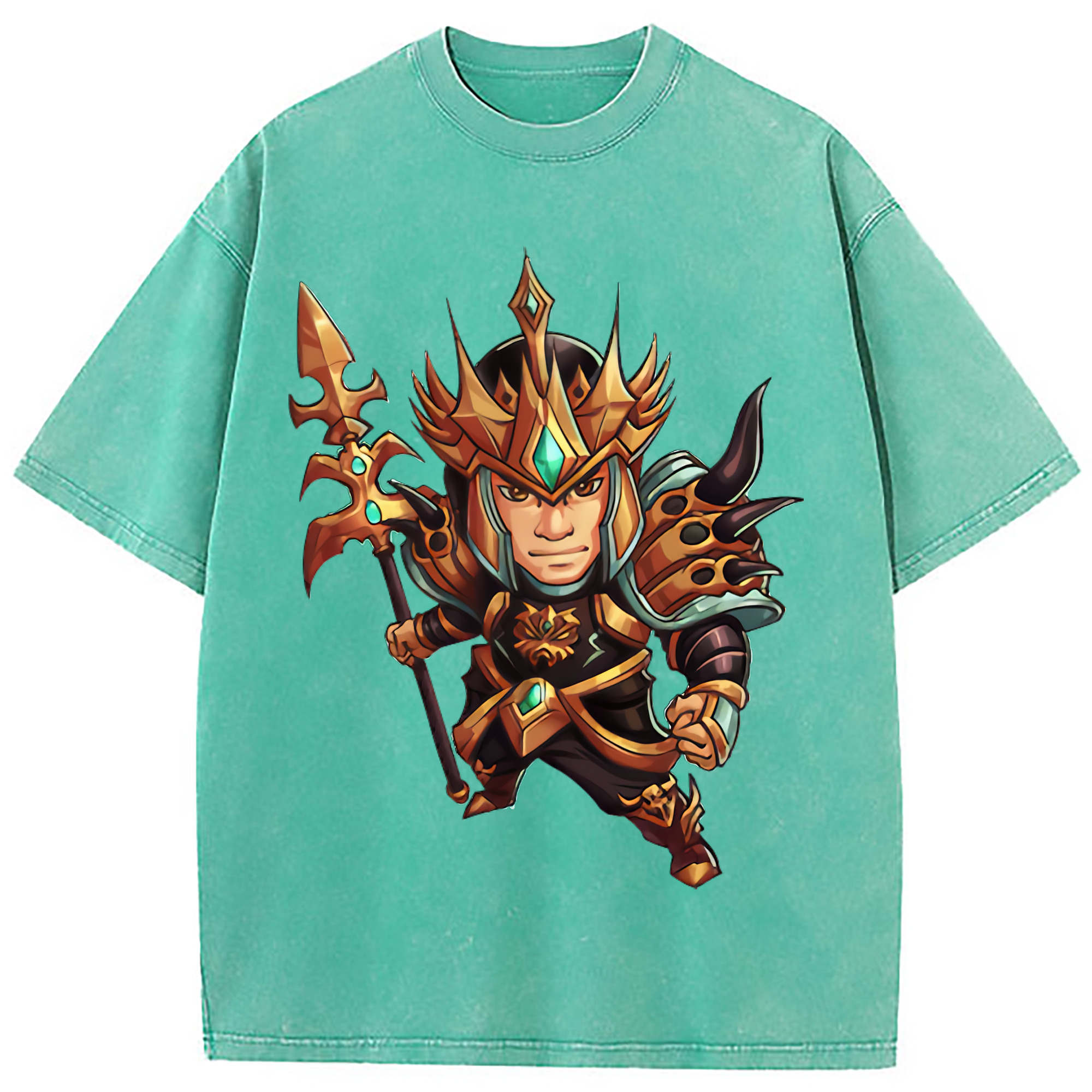（画像用） リーグ・オブ・レジェンド League of Legends LOL 綿100% ヴィンテージ風 半袖Tシャツ（フロントプリント）